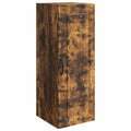Wandschrank Geräucherte Eiche 33 x 34,5 x 90 cm Holzwerkstoff