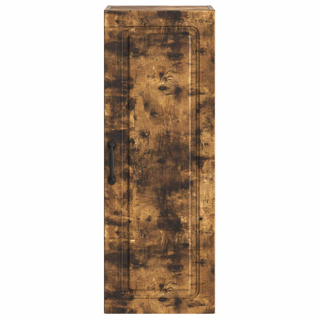Wandschrank Geräucherte Eiche 33 x 34,5 x 90 cm Holzwerkstoff