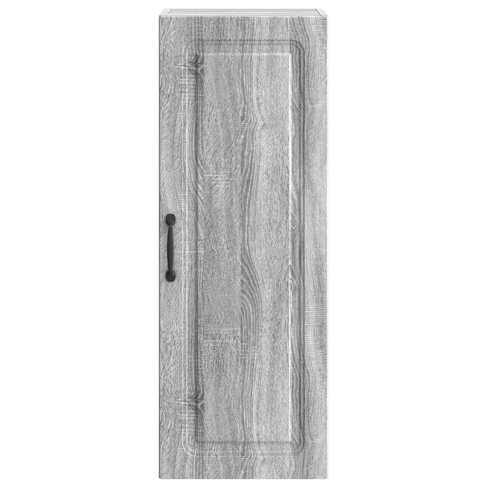 Wandschrank Grau Sonoma 33 x 34,5 x 90 cm Holzwerkstoff