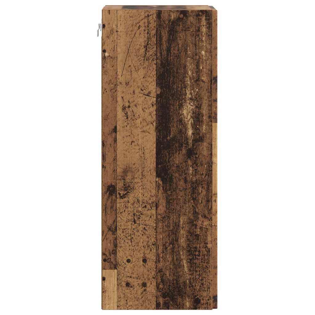 Wandschrank Altholz 33 x 34,5 x 90 cm Holzwerkstoff