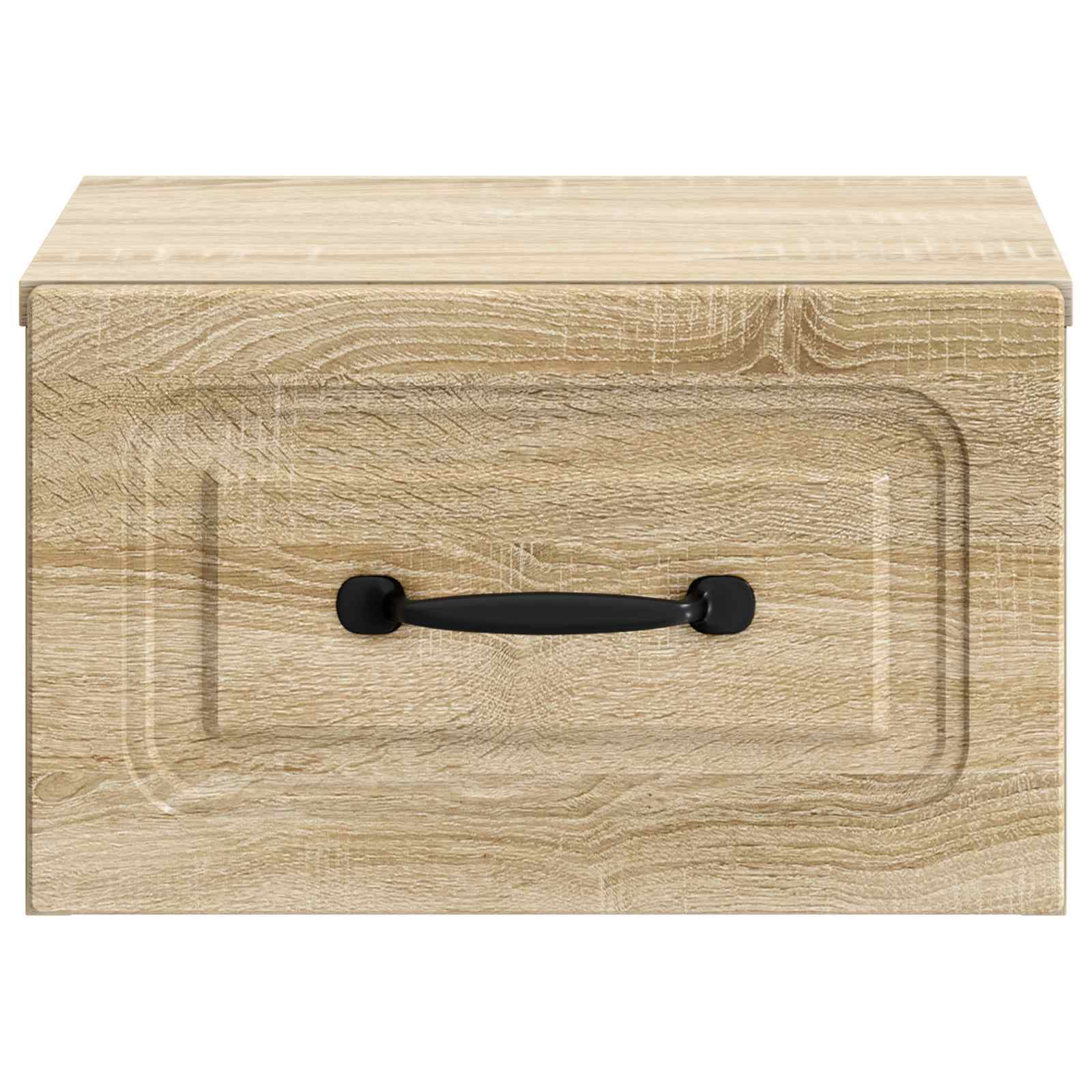 Wandmontierter Nachttisch 2 pcs Sonoma-Eiche 34,5 x 33 x 20 cm