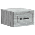 Wandmontierter Nachttisch Graues Sonoma 34,5 x 33 x 20 cm