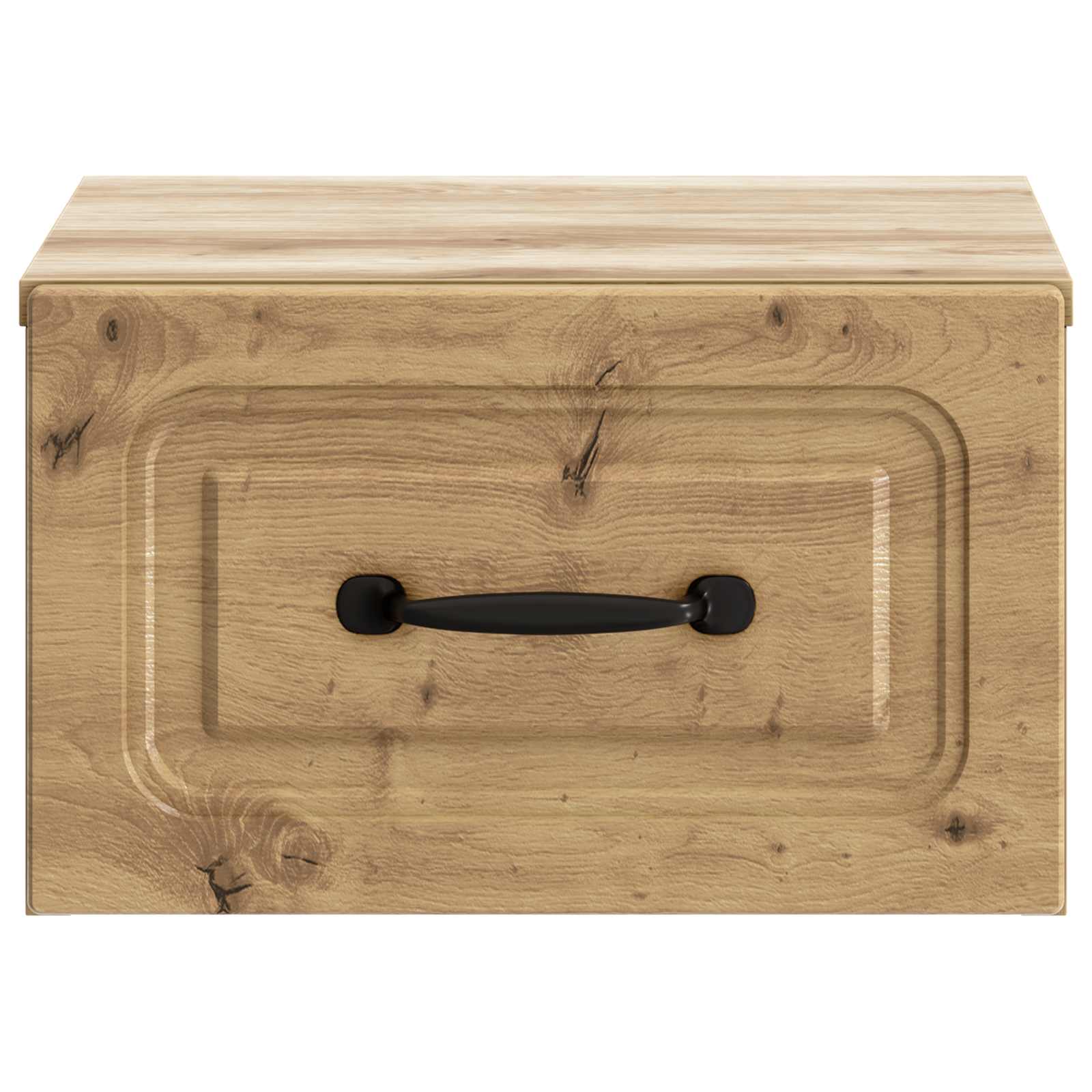 Wandmontierter Nachttisch 2 pcs Artisan-Eiche 34,5 x 33 x 20 cm