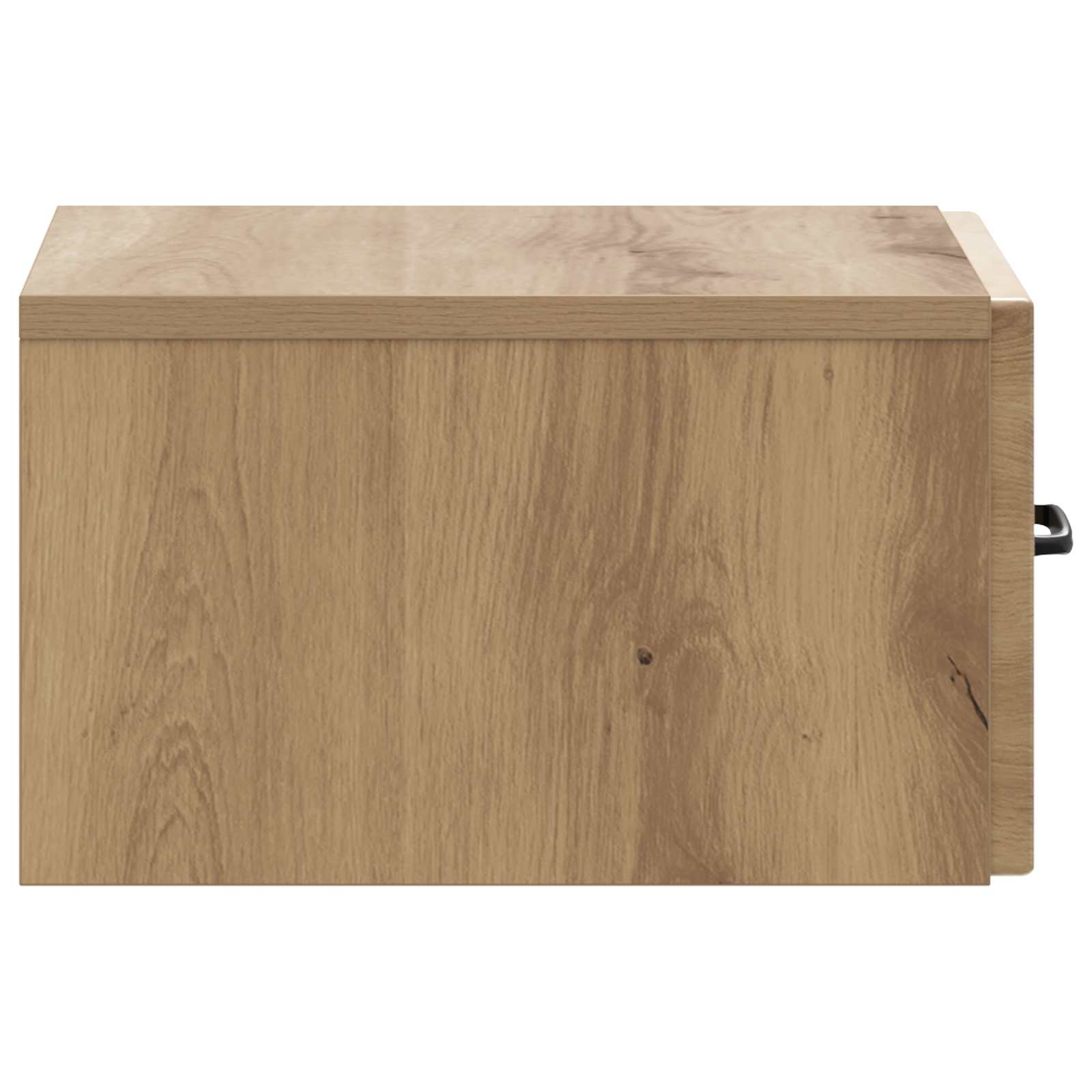 Wandmontierter Nachttisch 2 pcs Artisan-Eiche 34,5 x 33 x 20 cm