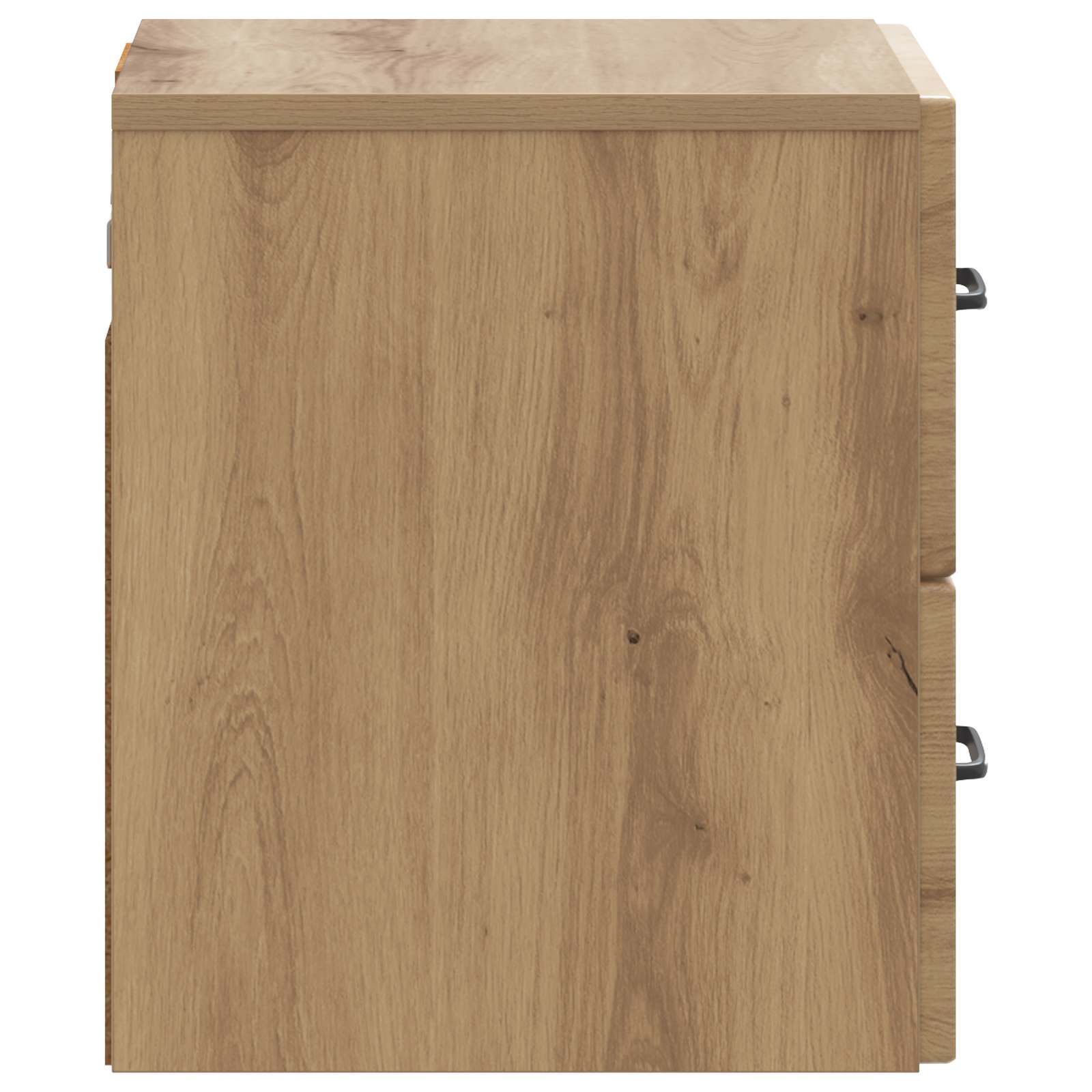 Wandmontierter Nachttisch 2 pcs Artisan-Eiche 34,5 x 33 x 40 cm