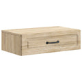 Wandmontierter Beistelltisch Sonoma-Eiche 59 x 34,5 x 17 cm