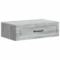 Wandmontierter Beistelltisch Graues Sonoma 59 x 34,5 x 17 cm