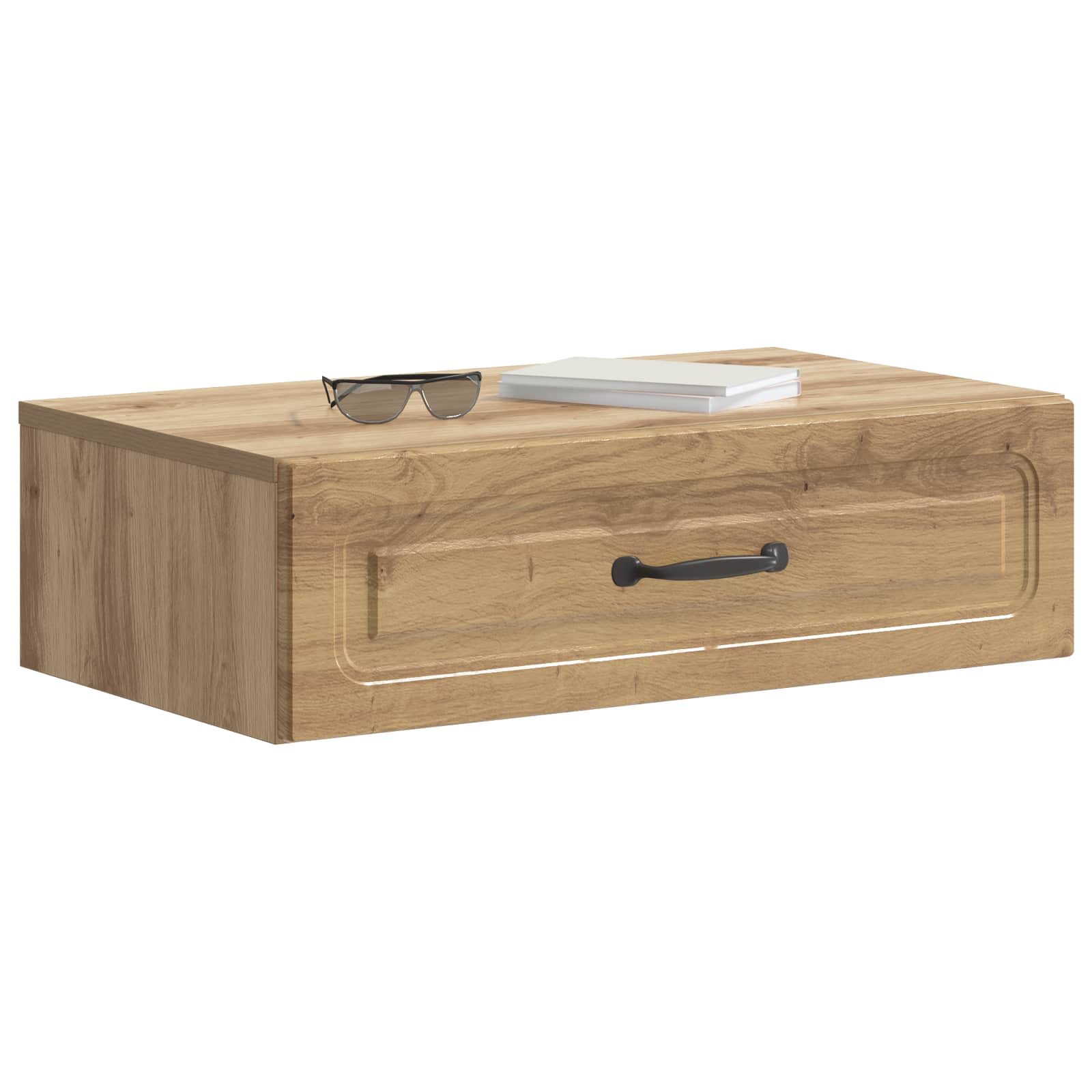 Wandmontierter Beistelltisch Artisan-Eiche 59 x 34,5 x 17 cm