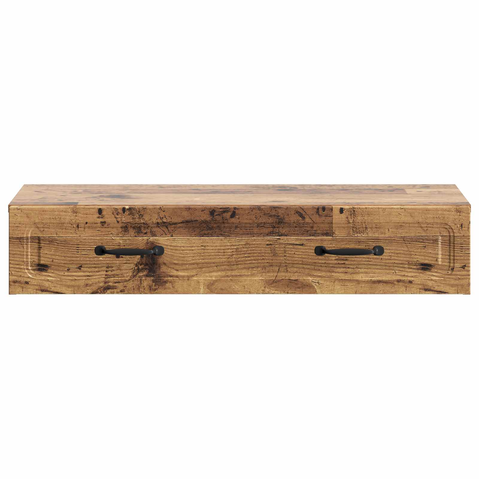 Wandmontierter Beistelltisch Altholz 87,5 x 34,5 x 17 cm