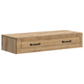 Wandmontierter Beistelltisch Artisan-Eiche 87,5 x 34,5 x 17 cm