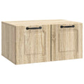 Wandmontierter TV-Schrank Sonoma-Eiche 59,5 x 41 x 30 cm