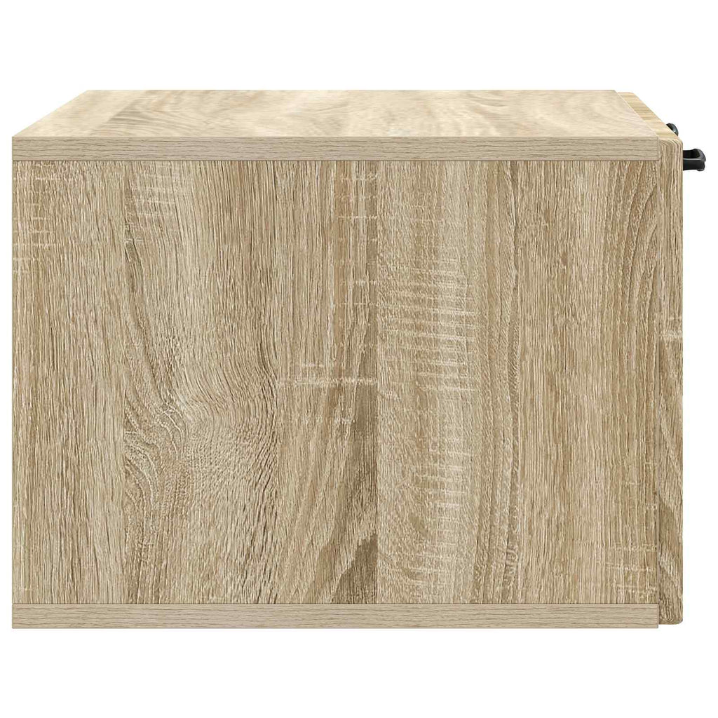 Wandmontierter TV-Schrank Sonoma-Eiche 59,5 x 41 x 30 cm