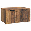 Wandmontierter TV-Schrank Altholz 59,5 x 41 x 30 cm
