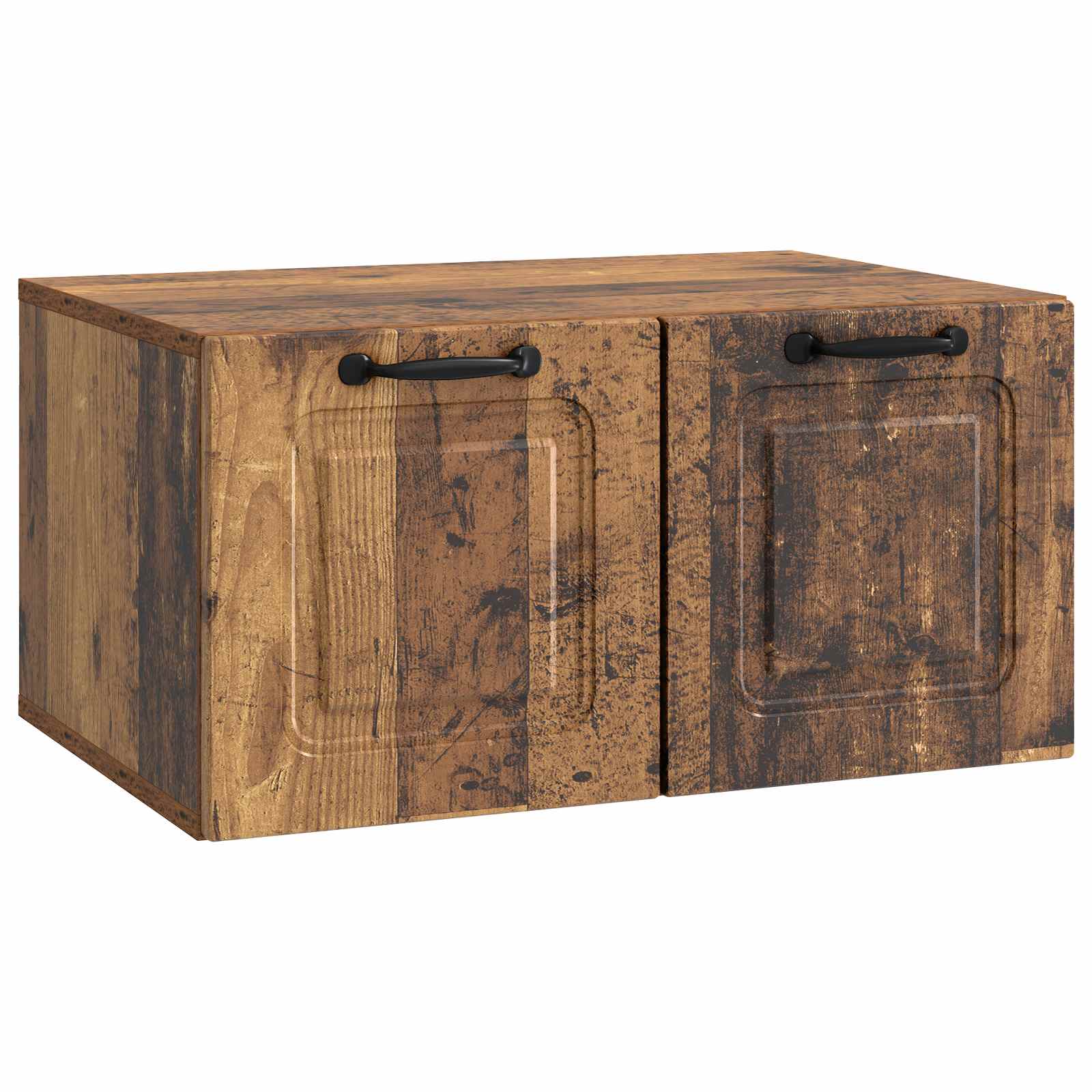 Wandmontierter TV-Schrank Altholz 59,5 x 41 x 30 cm