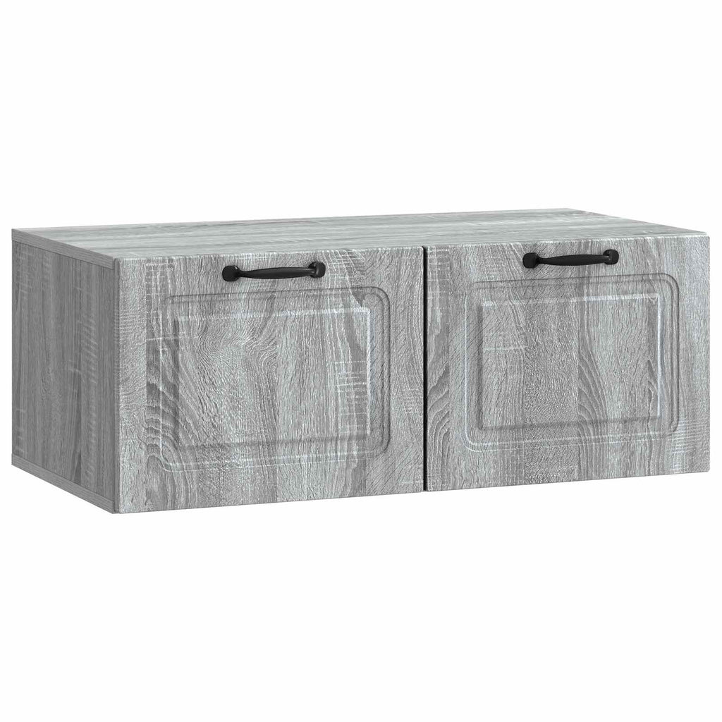 Wandmontierter TV-Schrank Graues Sonoma 78,5 x 41 x 30 cm