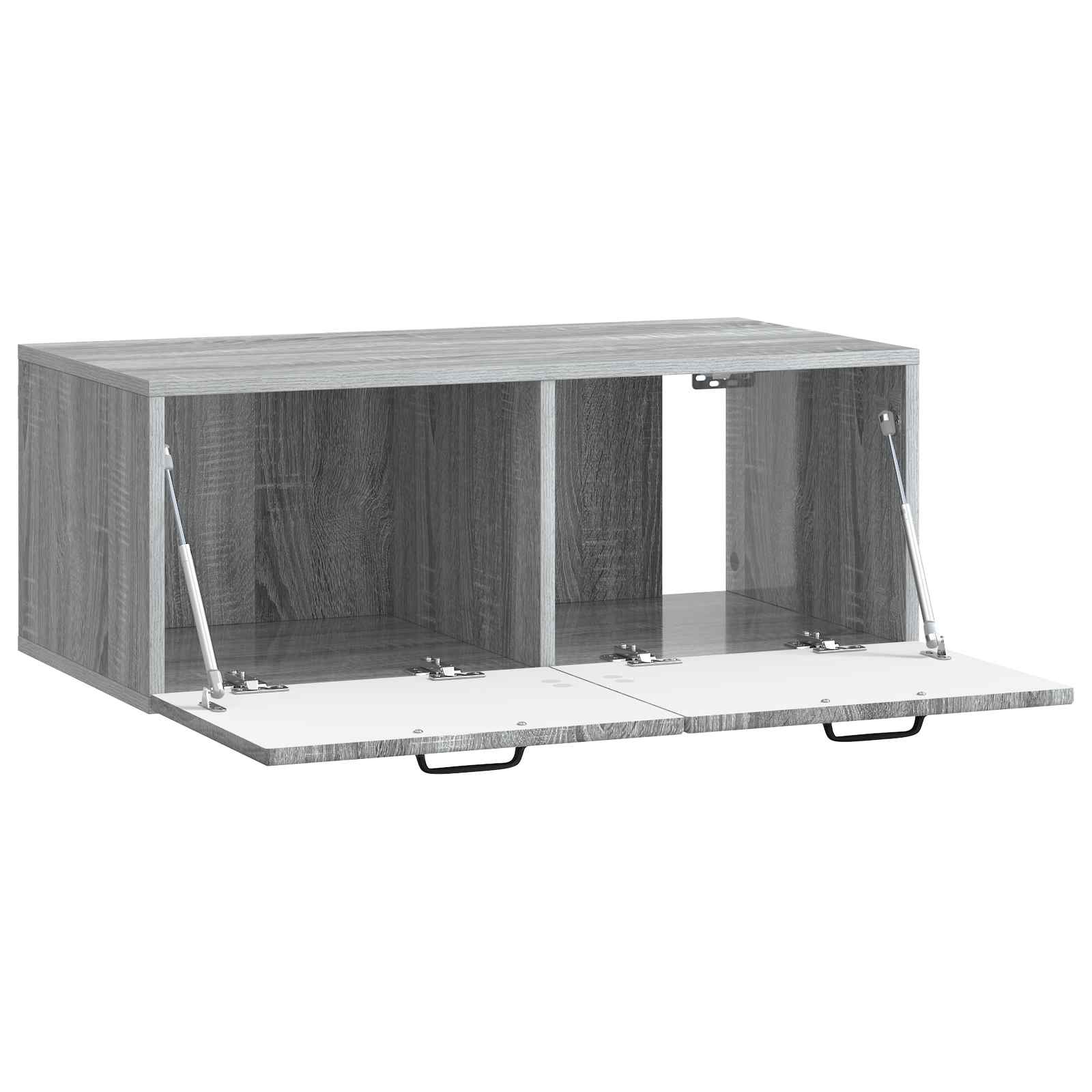 Wandmontierter TV-Schrank Graues Sonoma 78,5 x 41 x 30 cm