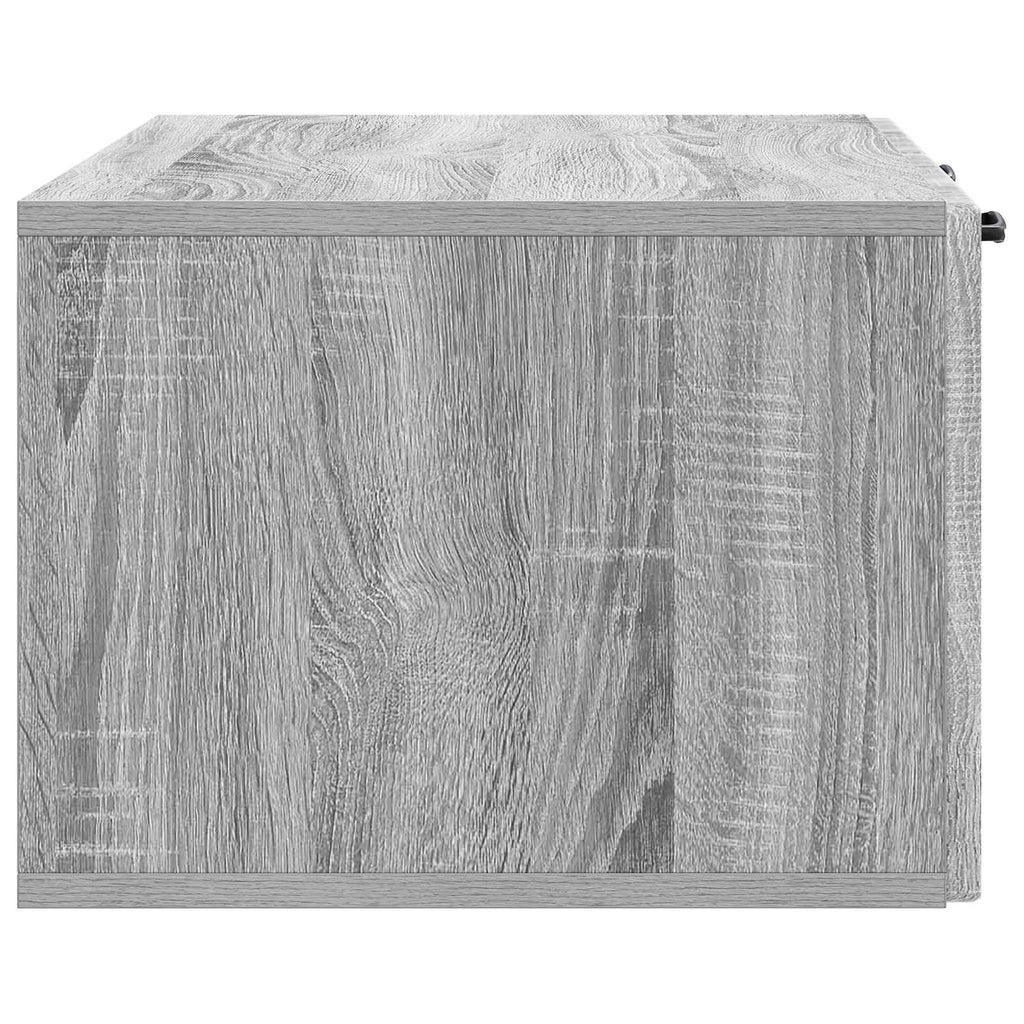 Wandmontierter TV-Schrank Graues Sonoma 78,5 x 41 x 30 cm