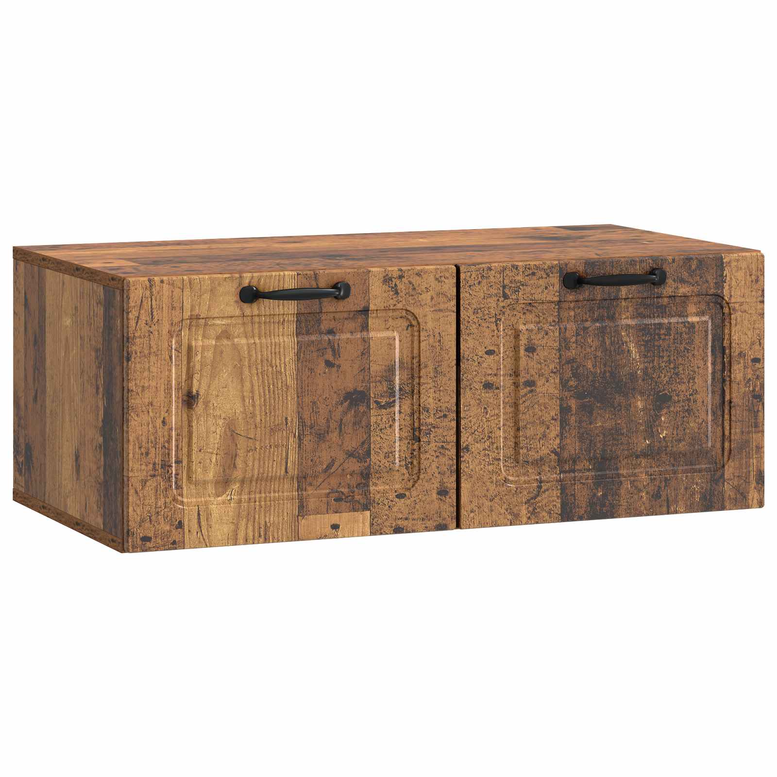 Wandmontierter TV-Schrank Altholz 78,5 x 41 x 30 cm