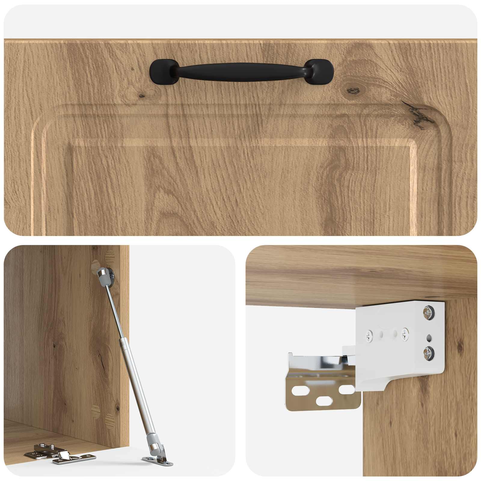 Wandmontierter TV-Schrank Artisan-Eiche 78,5 x 41 x 30 cm