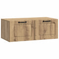 Wandmontierter TV-Schrank Artisan-Eiche 78,5 x 41 x 30 cm