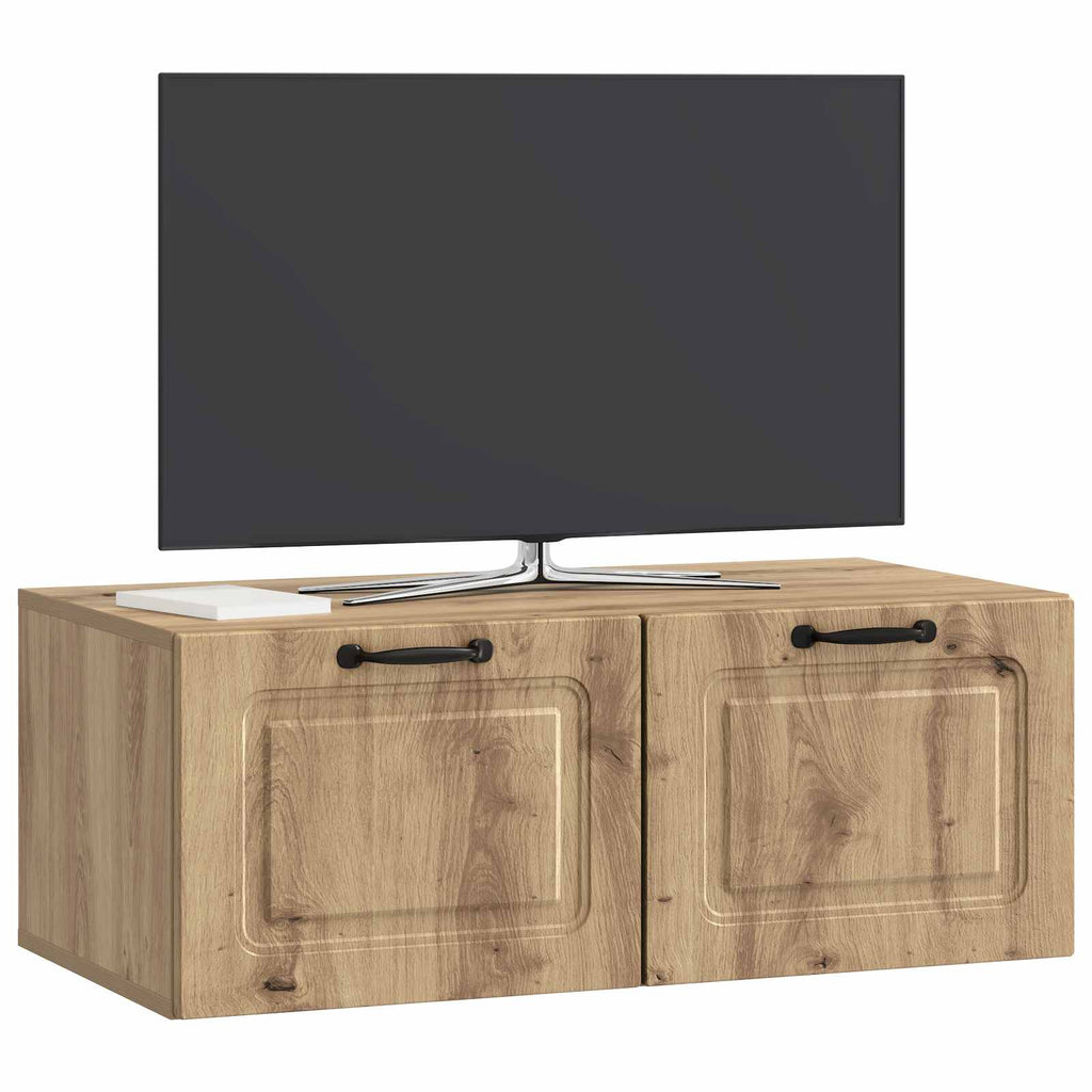Wandmontierter TV-Schrank Artisan-Eiche 78,5 x 41 x 30 cm
