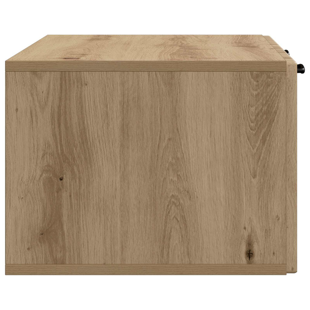 Wandmontierter TV-Schrank Artisan-Eiche 78,5 x 41 x 30 cm