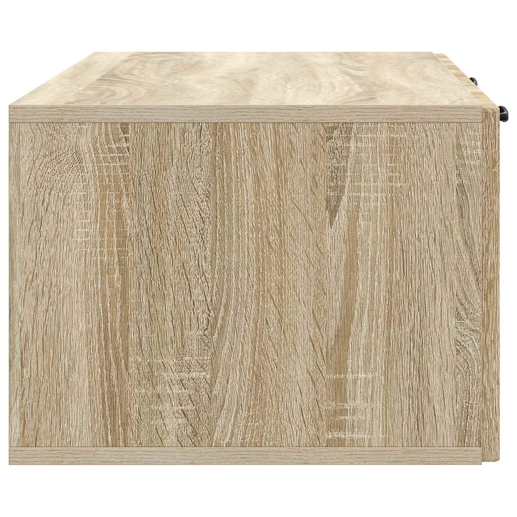 Wandmontierter TV-Schrank Sonoma-Eiche 98 x 41 x 30 cm