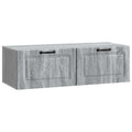 Wandmontierter TV-Schrank Graues Sonoma 98 x 41 x 30 cm