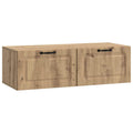 Wandmontierter TV-Schrank Artisan-Eiche 98 x 41 x 30 cm