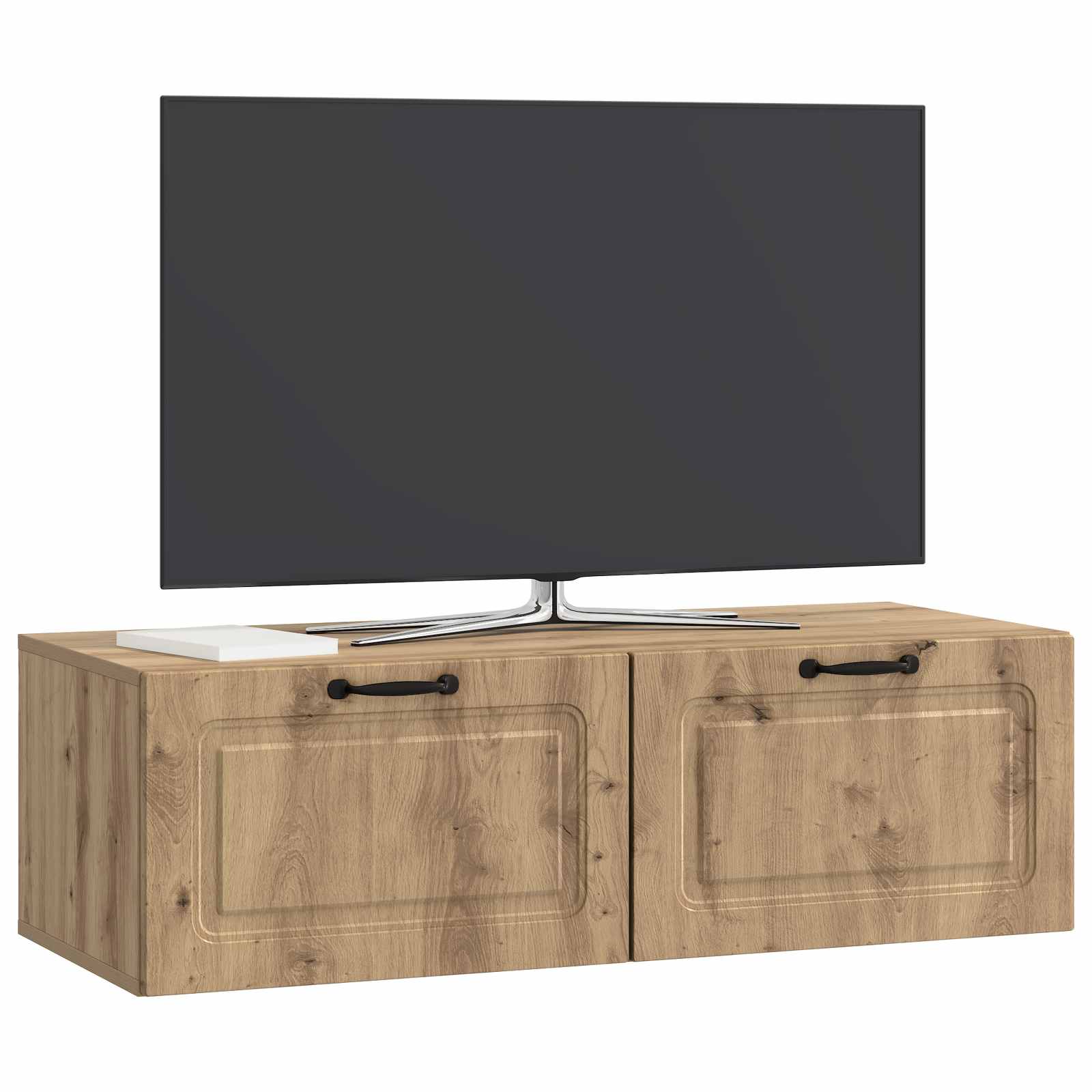 Wandmontierter TV-Schrank Artisan-Eiche 98 x 41 x 30 cm