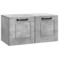 Wandmontierter TV-Schrank Betongrau 59,5 x 31 x 30 cm