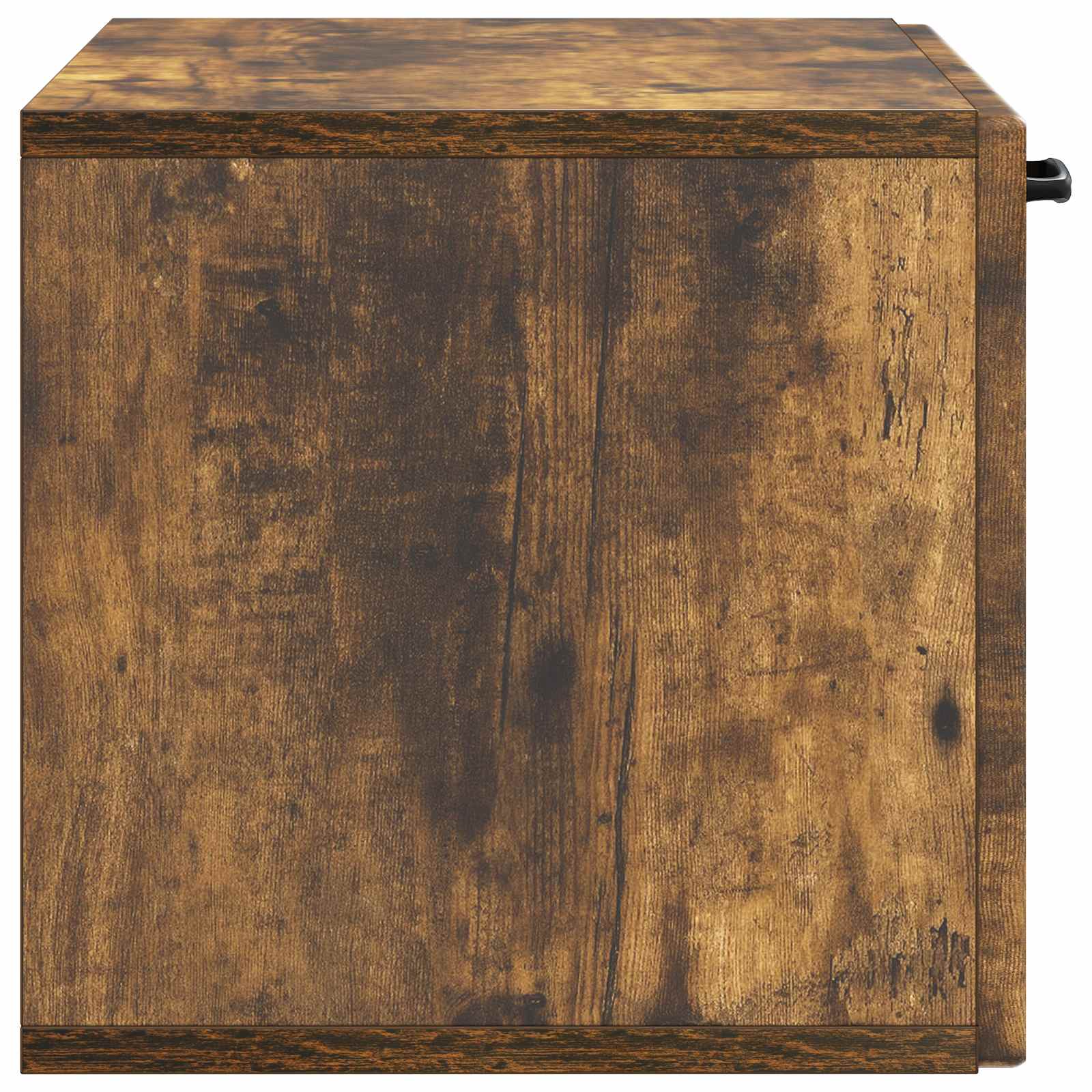 Wandmontierter TV-Schrank Geräucherte Eiche 59,5 x 31 x 30 cm