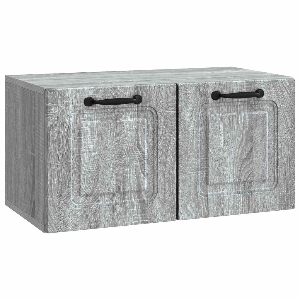 Wandmontierter TV-Schrank Graues Sonoma 59,5 x 31 x 30 cm