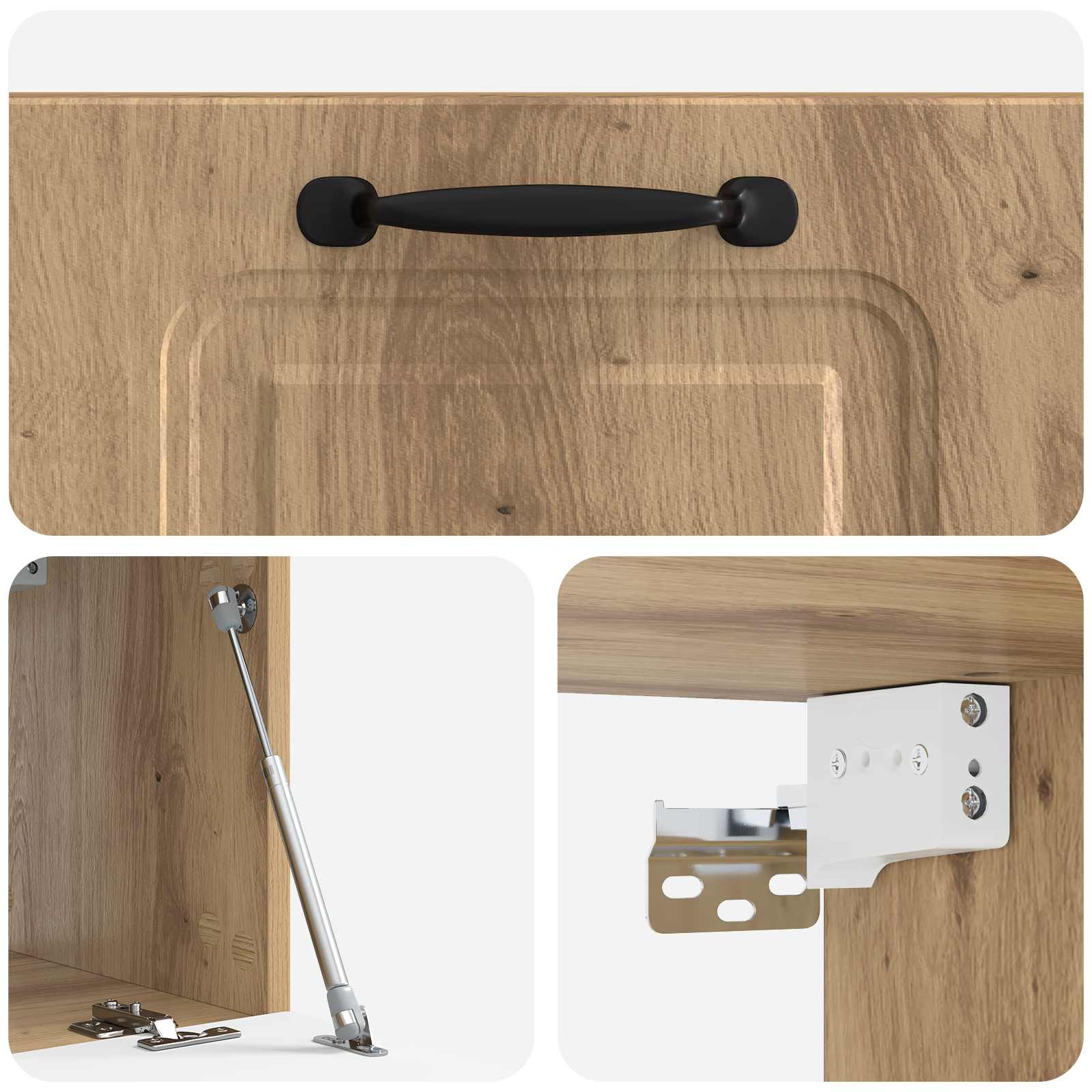 Wandmontierter TV-Schrank Artisan-Eiche 59,5 x 31 x 30 cm