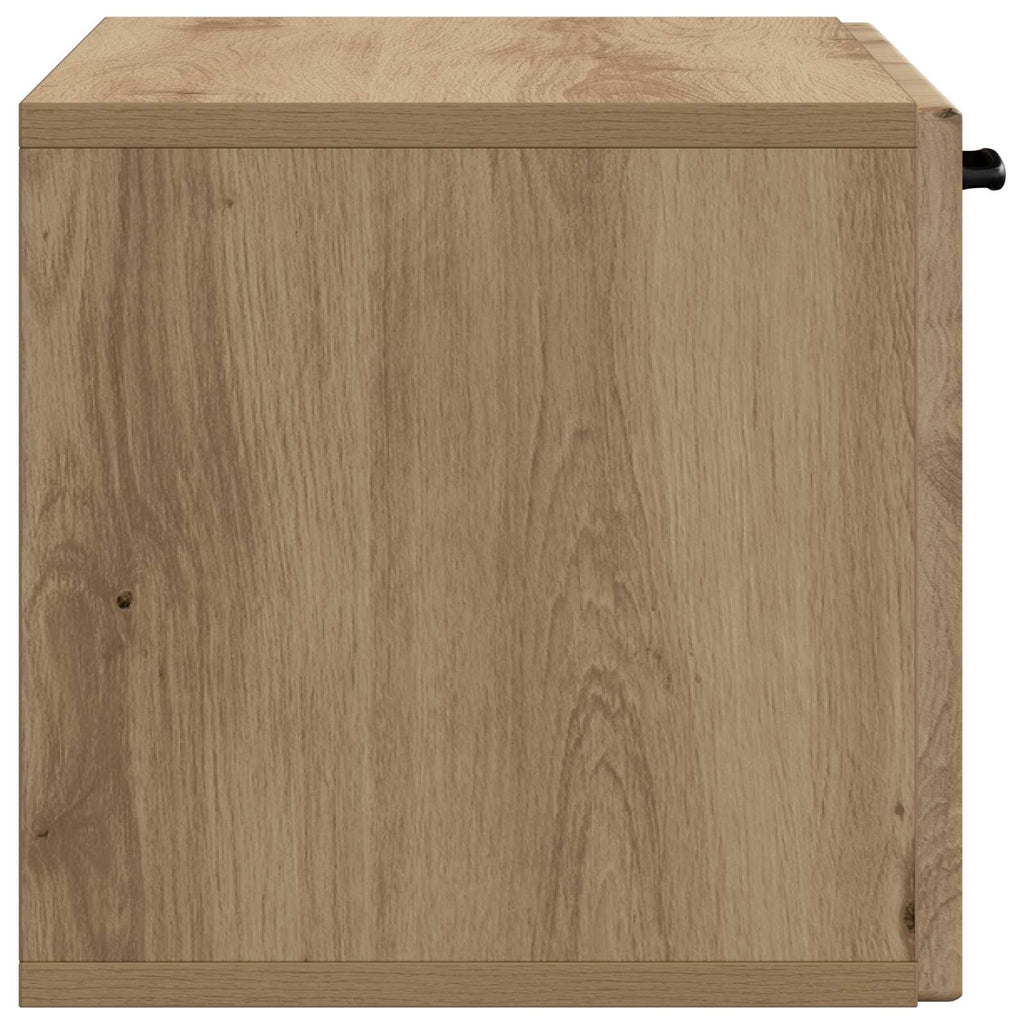 Wandmontierter TV-Schrank Artisan-Eiche 59,5 x 31 x 30 cm