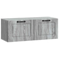 Wandmontierter TV-Schrank Graues Sonoma 78,5 x 31 x 30 cm