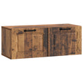 Wandmontierter TV-Schrank Altholz 78,5 x 31 x 30 cm