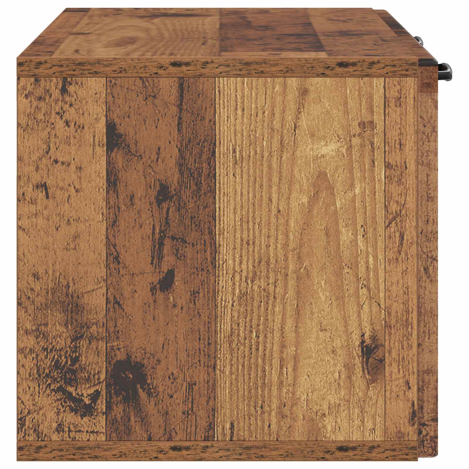 Wandmontierter TV-Schrank Altholz 78,5 x 31 x 30 cm