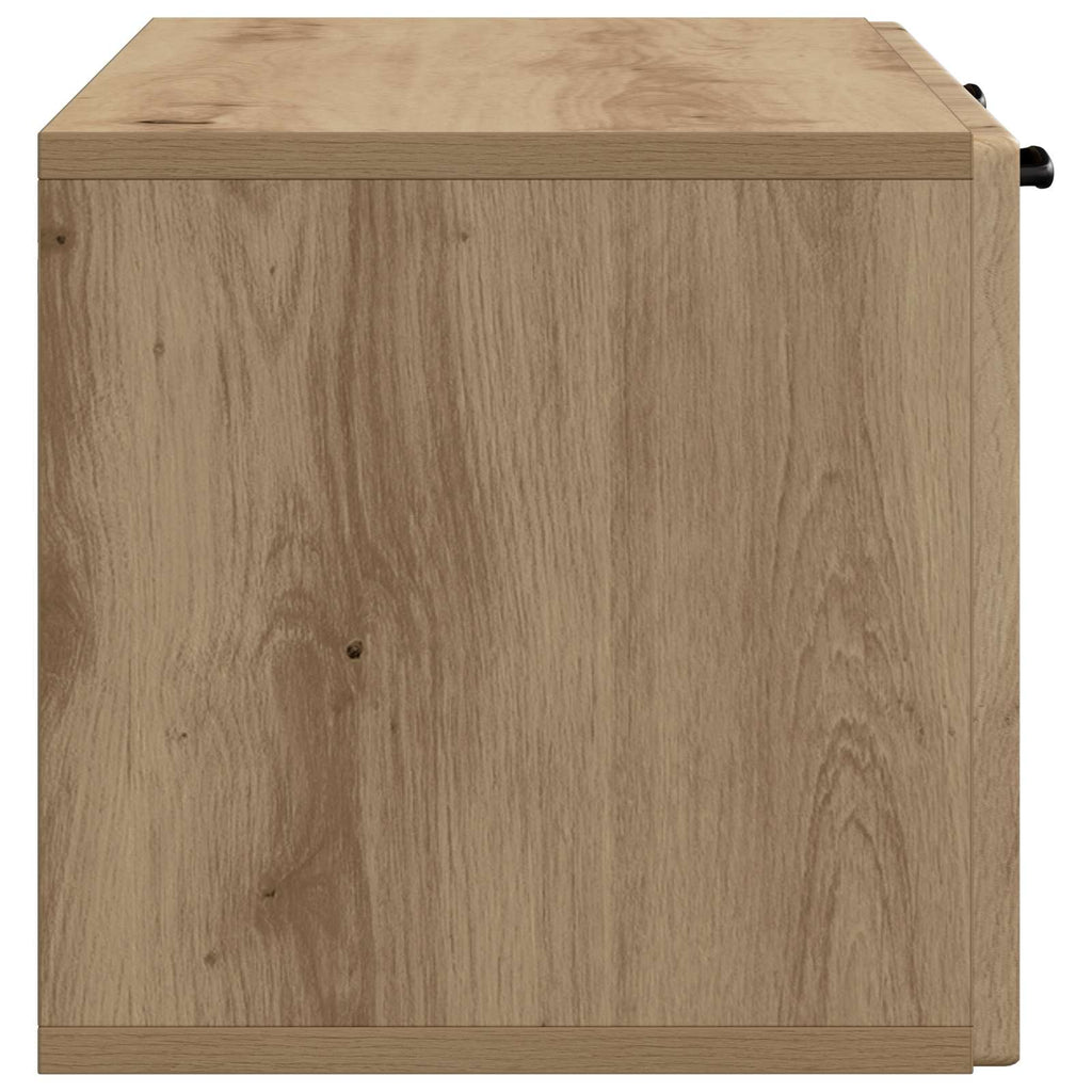Wandmontierter TV-Schrank Artisan-Eiche 78,5 x 31 x 30 cm