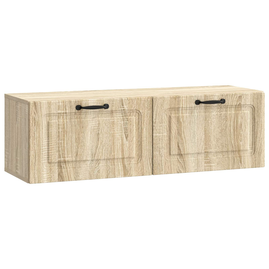 Wandmontierter TV-Schrank Sonoma-Eiche 98 x 31 x 30 cm