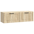 Wandmontierter TV-Schrank Sonoma-Eiche 98 x 31 x 30 cm