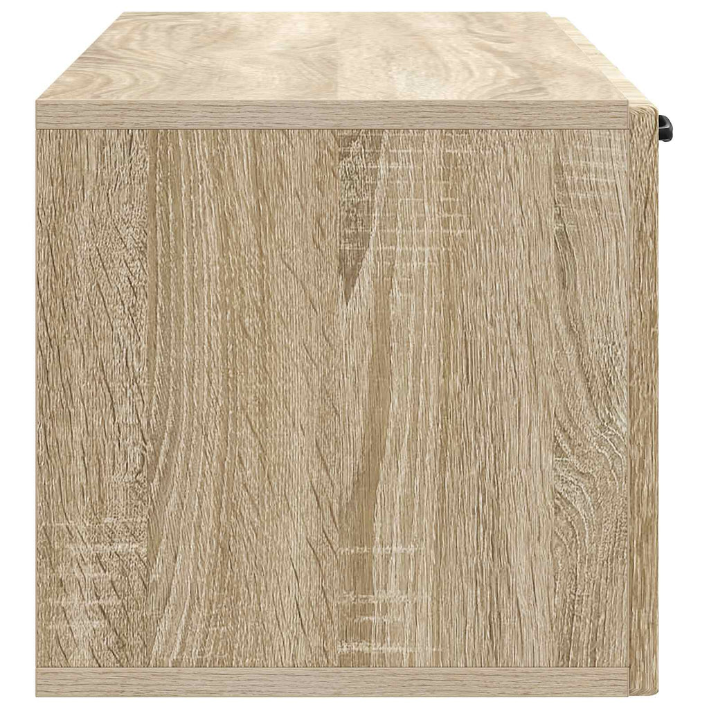 Wandmontierter TV-Schrank Sonoma-Eiche 98 x 31 x 30 cm