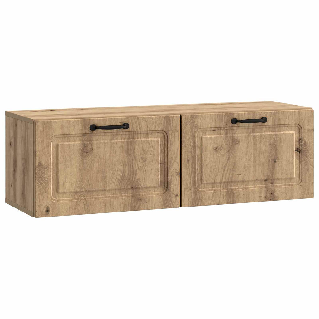 Wandmontierter TV-Schrank Artisan-Eiche 98 x 31 x 30 cm