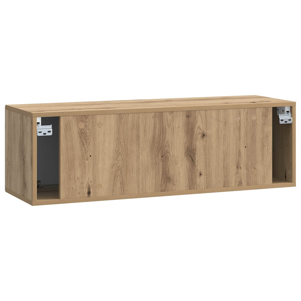 Wandmontierter TV-Schrank Artisan-Eiche 98 x 31 x 30 cm