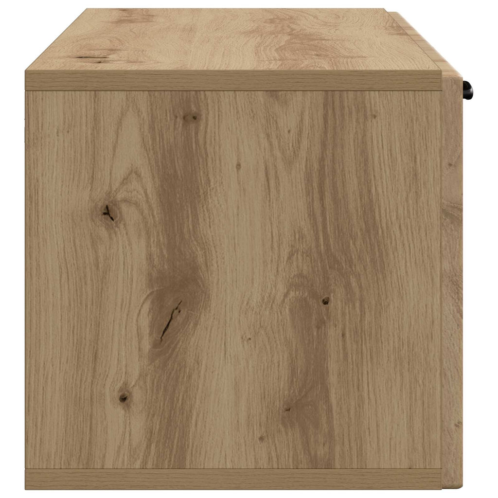 Wandmontierter TV-Schrank Artisan-Eiche 98 x 31 x 30 cm