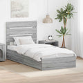 Aufbewahrungsbett Graues Sonoma 70 x 190 cm Holzwerkstoff