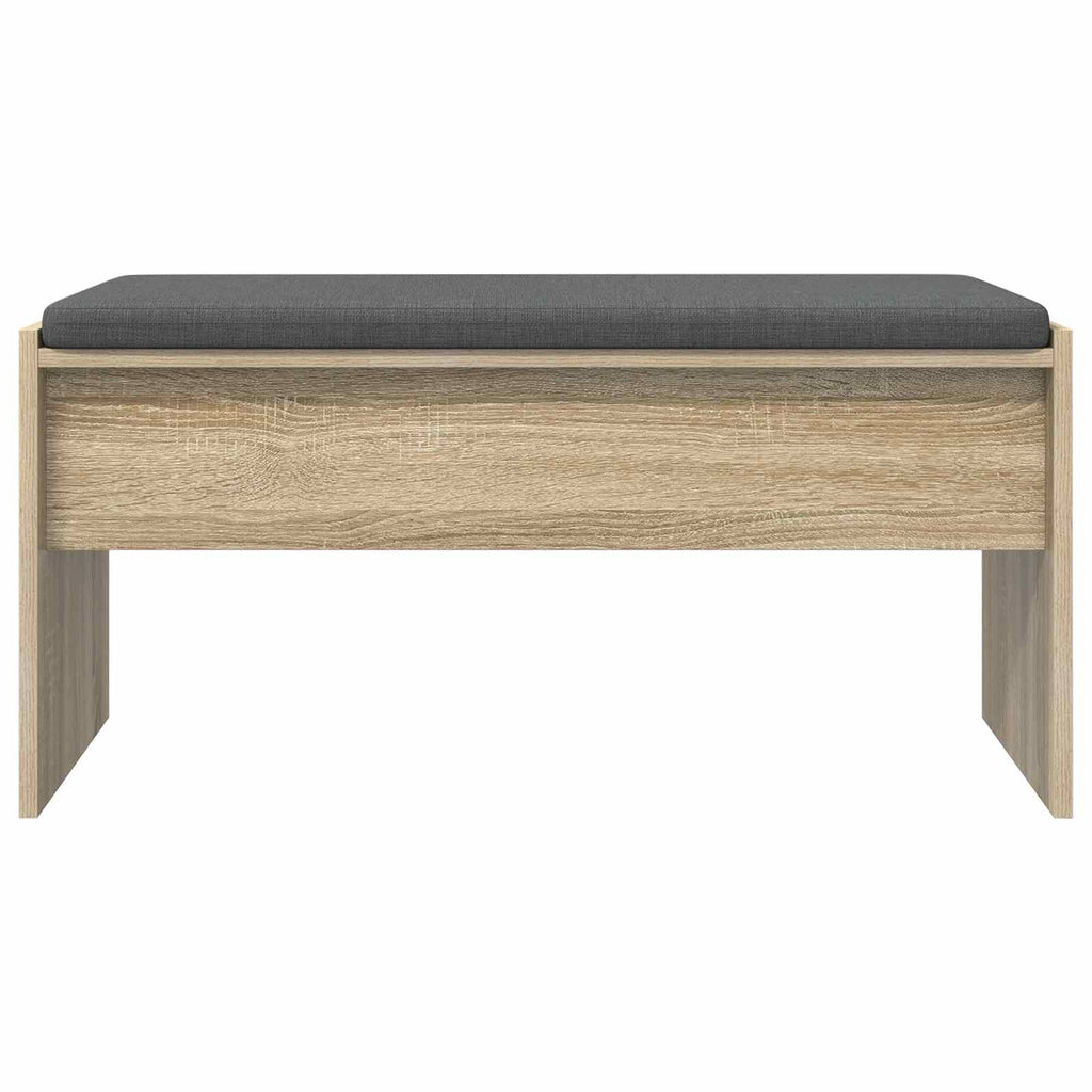 Flurbank mit Kissen Sonoma-Eiche 83 x 38 x 40 cm