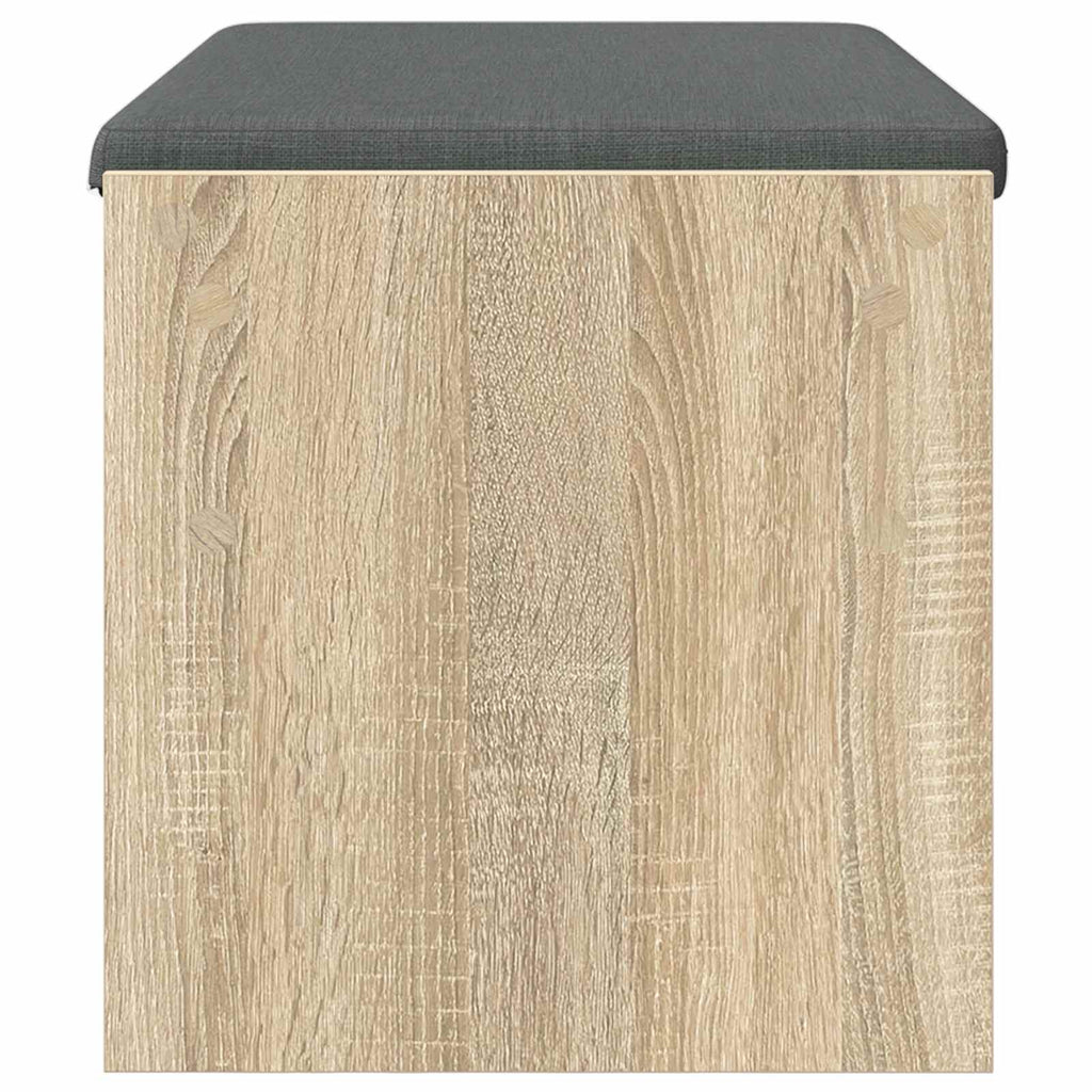Flurbank mit Kissen Sonoma-Eiche 83 x 38 x 40 cm