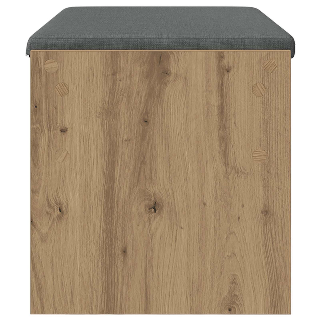 Flurbank mit Kissen Artisan-Eiche 83 x 38 x 40 cm