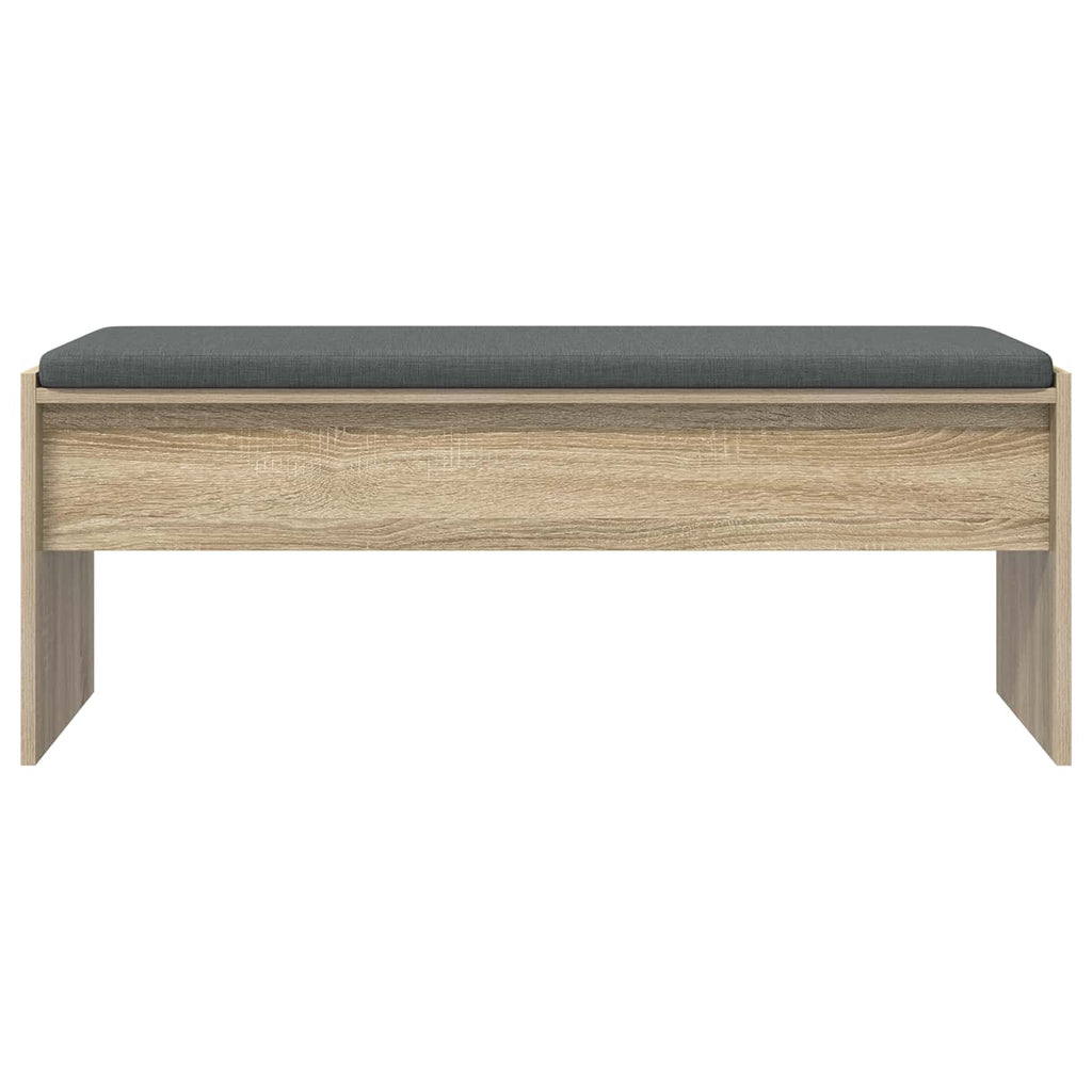 Flurbank mit Kissen Sonoma-Eiche 103 x 38 x 40 cm